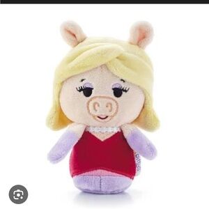 Hallmark Itty Bittys Plush with Red and Purple Outfit